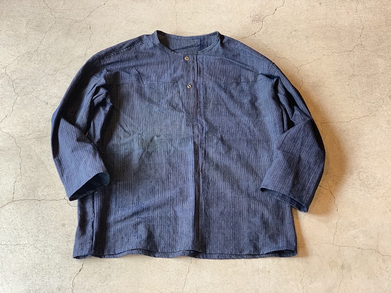 PullOver Shirt / Japan vintage fabric / size one　①
