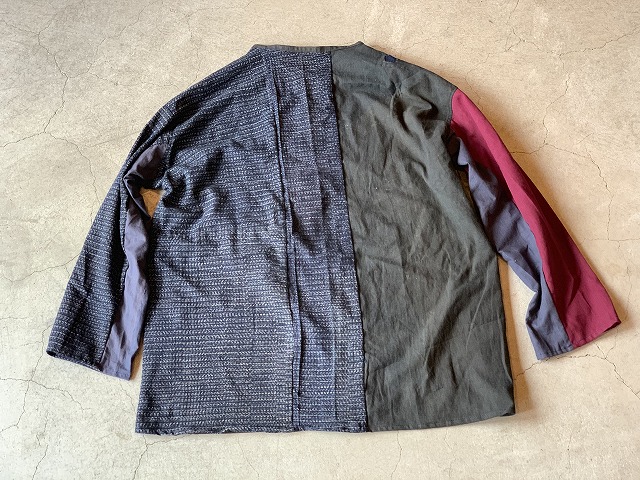 Pull Over Shirt / Japan vintage fabric /size one　⑧