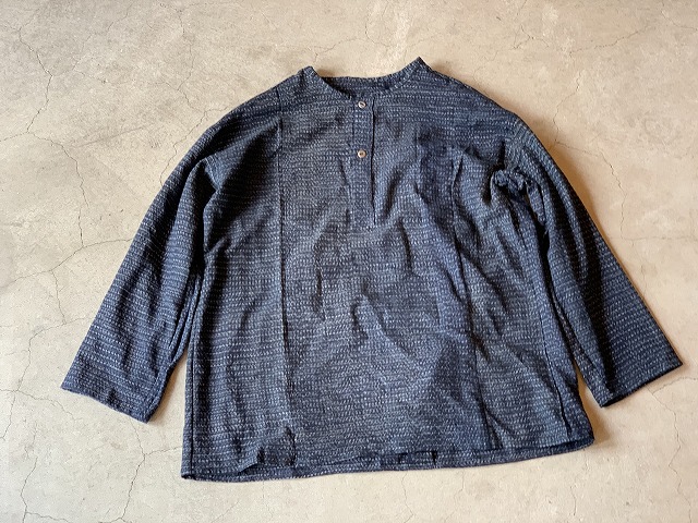 Pull Over Shirt / Japan vintage fabric /size one　⑦